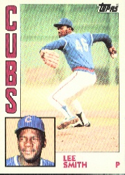 1984 Topps      176     Lee Smith
